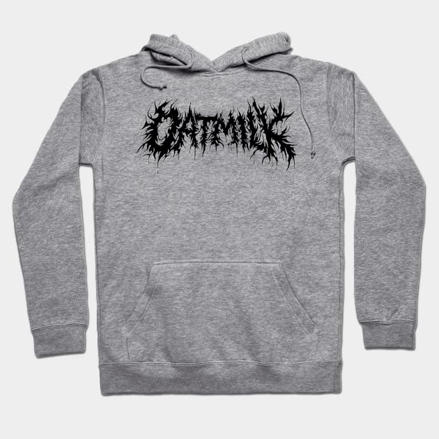 Oat Milk Is Metal Hoodie by morningmarcel